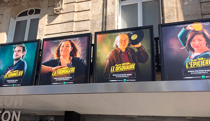 Publicidad exterior en París